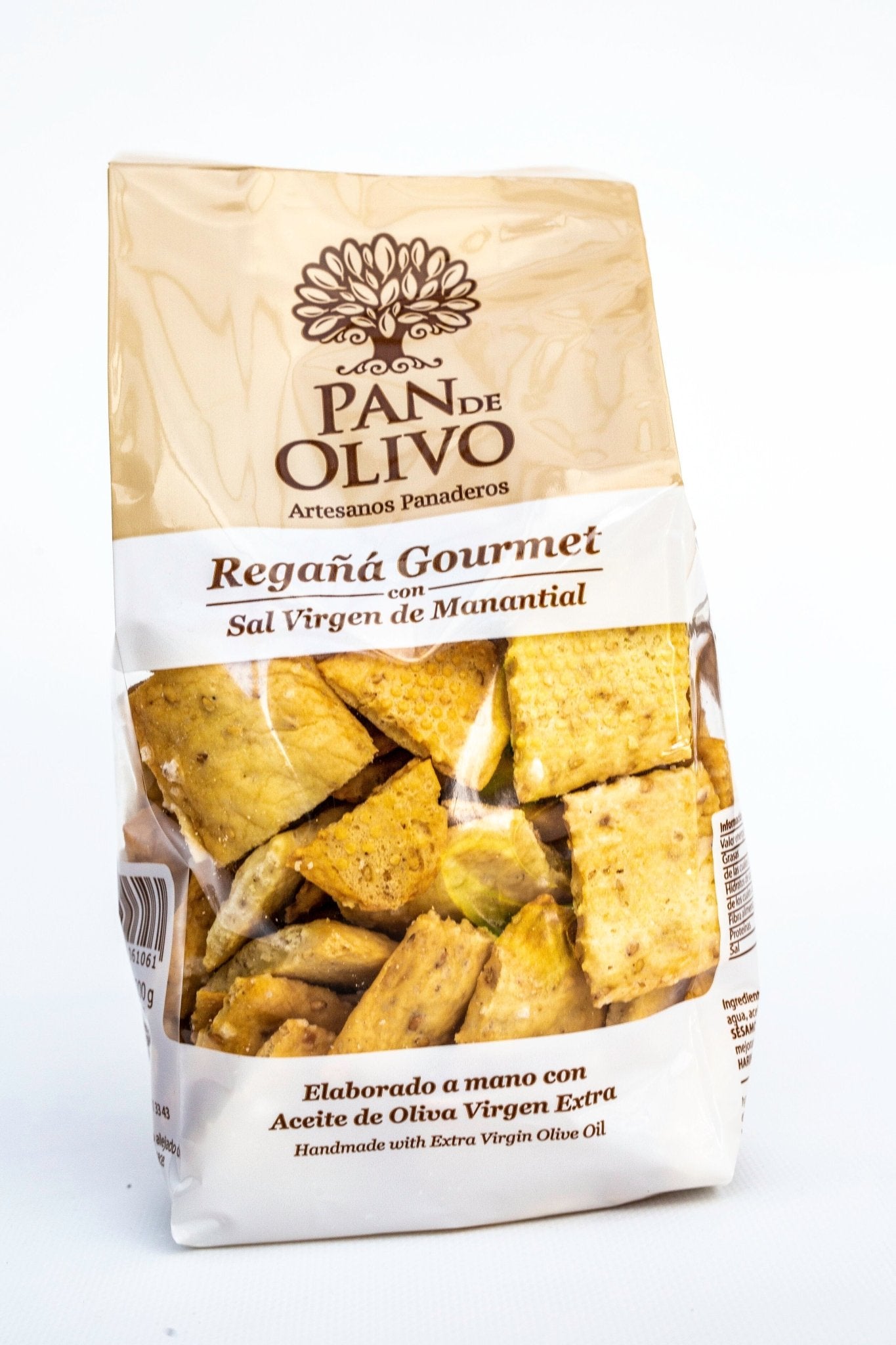 Gourmet Extra Virgin Olive Oil Sea Salt Bread Crackers - Food Souq - The OJOS Food